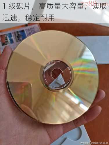 1 级碟片,高质量大容量,读取迅速,稳定耐用